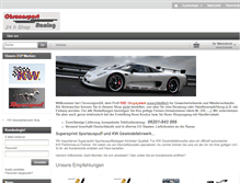 Tablet Screenshot of chronosport24.com